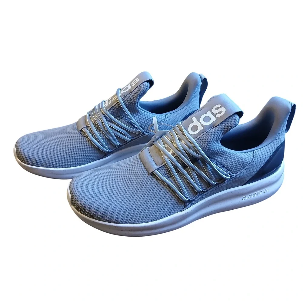 Adidas Lite Racer Adapt 7.0 Mens Grey Slip On Running Shoes JR7606 Size 13 NEW